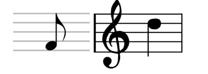 music notes